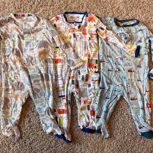 Magnetic Me 0-3 Month Footie Pajama Bundle